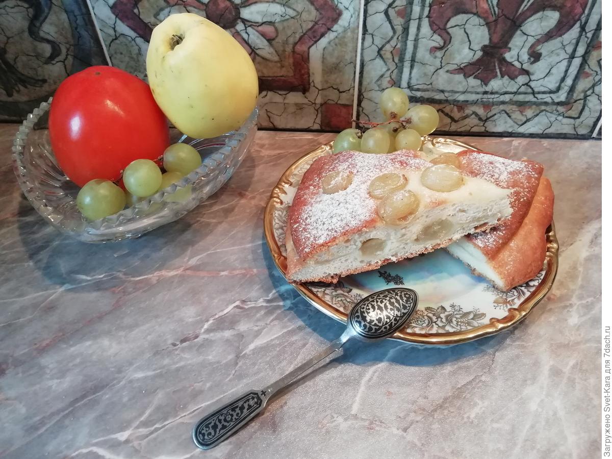 Пирог с виноградом, или Привет из Тосканы от бабушки Ромилды