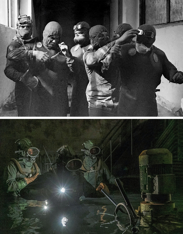 Как выглядели настоящие герои сериала «Чернобыль»