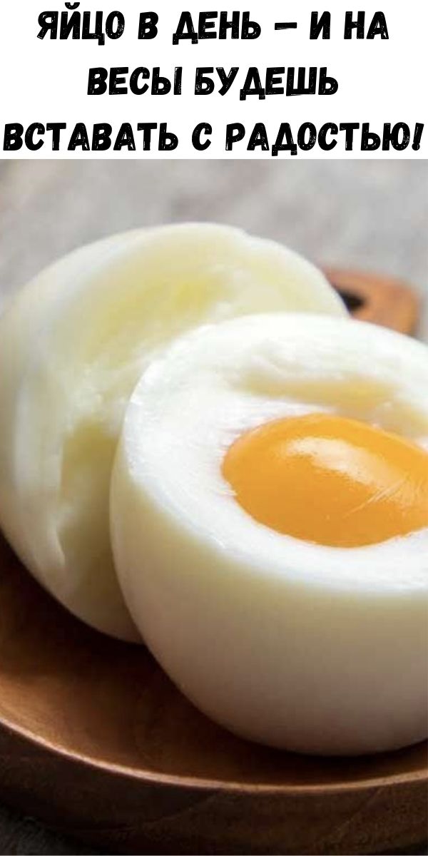 Яйцо в день — и на весы будешь вставать с радостью!