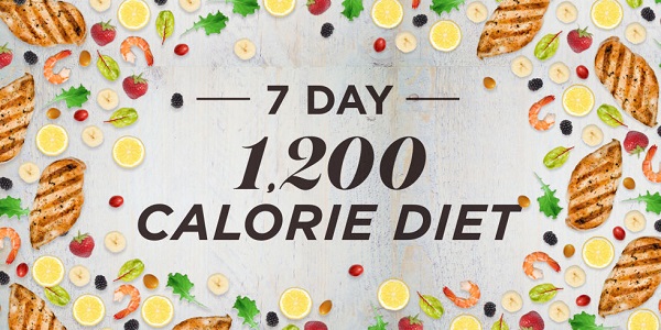 7 - Дневный, 1200 - калорийный план питания